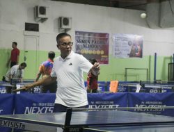 Dirut SIG Resmikan Turnamen Tenis Meja Semen Padang: Bangun Kebersamaan Lewat Olahraga