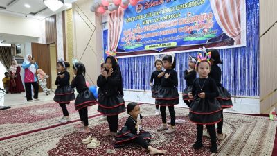 Himpaudi Kota Pariaman Gelar Pentas Seni dan Kreativitas Anak PAUD