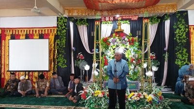 Khatam Alquran di Masjid Abdul Djalil Nurul Hamdi Limo Kaum Meriah