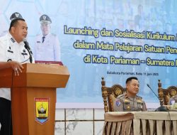Tertib Berlalulintas Masuk Kurikulum Pendidikan di Kota Pariaman