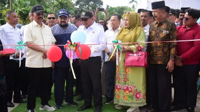 Bupati JKA Resmikan Jalan yang Dibangun Perantau