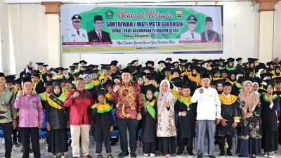 160 Santri MDTA di Pariaman Diwisuda