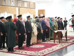 25 Pejabat Manajerial Dilantik, Gubernur Mahyeldi Tegaskan Komitmen Pelayanan Publik