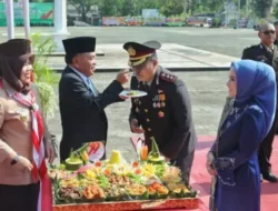 Simulasi Sikat Jambret oleh Tim Raga Warnai Apel HUT Bhayangkara Ke-79 di Meranti