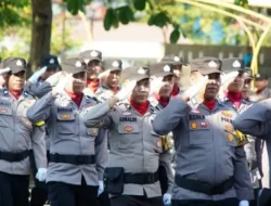 Polres Tanah Datar Gelar Upacara HUT Bhayangkara Ke-79