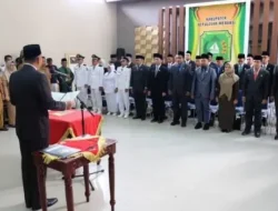 32 Pejabat Eselon Dilantik, Berikut Nama-Nama Pejabat Eselon III nya