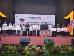 Semen Padang Salurkan Beasiswa Rp2,2 Miliar, Sekda Padang dan BAZNAS RI: Ini Bukti Nyata Kolaborasi Umat