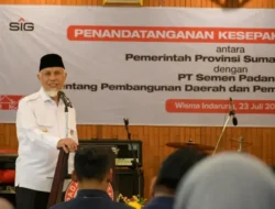 Mahyeldi: Sumbar Menuju Provinsi Hijau, Semen Padang Jadi Mitra Strategis Energi Terbarukan