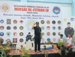 Wakil Walikota Buka Turnamen Silat Minsai Al-Fitrah
