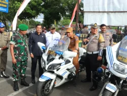 Wawako ELzadaswarman Hadiri Apel Gelar Pasukan Operasi Patuh Singgalang 2025