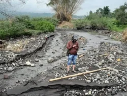 Warga Caking Cemas Batang Kasiak Alami Pendangkalan