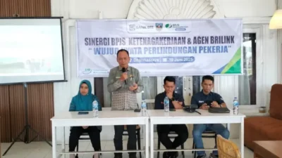 Cukup ke Agen BRILink, Pekerja Dharmasraya Langsung Terlindungi BPJS Ketenagakerjaan!