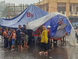 Tabuik Naik Pangkek, Hujan Turun