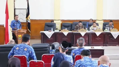 Wawako Pariaman Sampaikan Nota Penjelasan Lima Ranperda