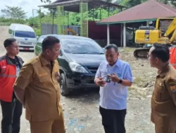 Tim PT Semen Padang Tinjau TPA Sampah Tungkal Selatan