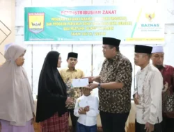 Baznas Kota Pariaman Salurkan Zakat kepada 275 Mustahik
