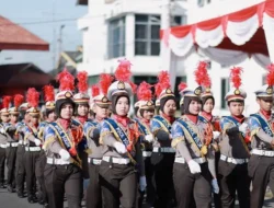Di Kota Solok, Pocil Semarakkan HUT Bhayangkara ke-79