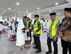 Pemko Sambut Kepulangan Jamaah Haji Kota Bukittinggi 1446 H