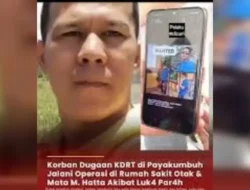 KDRT di Payakumbuh, Kepala Guru Ngaji Retak Dipukul Suami Pakai Palu