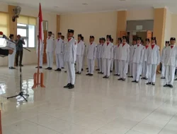 35 Anggota Paskibra Tilatang Kamang Dikukuhkan