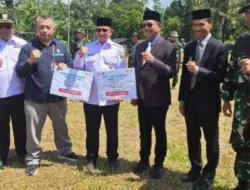 Semen Padang Salurkan 500 Zak Semen, TMMD 125 di Solsel Kian Berdaya!