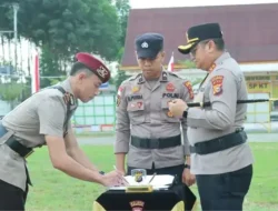 Tiga PJU Polres Meranti Sertijab, Ini Pesan Kapolres