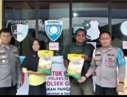 Gelar Gerakan Pangan Murah, Polsek Guguak Sediakan 1 Ton Beras untuk Warga
