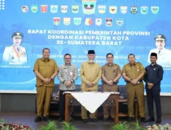 Walikota Pariaman Hadiri Gelar Rakor SPM bersama Pemprov Sumbar