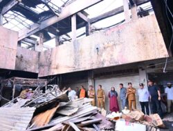 Data Sementara Kebakaran Pasar Payakumbuh; Kerugian Rp65 Miliar, 485 Toko Ludes