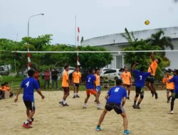Dharmasraya Meriahkan HUT RI dengan Turnamen Bola Voli Antarkecamatan