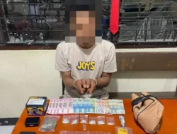 Pengedar Sabu di Payakumbuh Ditangkap, Sembunyikan Sabu dalam Kamar Mandi