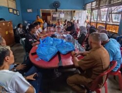 BW Luak Limopuluah Distribusikan Bantuan Donatur ke Pedagang Korban Kebakaran Pasar Payakumbuh