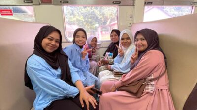 Libur Maulid Nabi, KA Pariaman Ekspres jadi Primadona 
