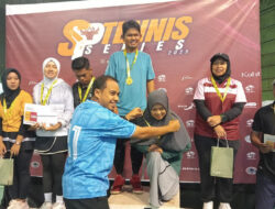 Cerita Unik Pasutri Juara di Fun Tennis 2025 PT Semen Padang, Chemistry di Lapangan dan Rumah Tangga