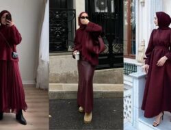 Warna Baju yang Lagi Trend di 2025, Burgundy Hingga Dusty Pink