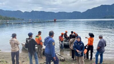 Warga Agam Dilaporkan Tenggelam di Danau Maninjau saat Mencari Ikan 