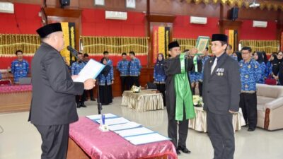 Afrizal Azhar Dilantik Jadi Sekdako Definitif Kota Pariaman