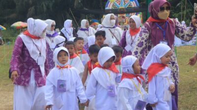 TK, RA Islam Bhakti se-Dharmasraya Gelar Manasik Haji