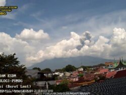Gunung Marapi Hari Ini Alami Erupsi