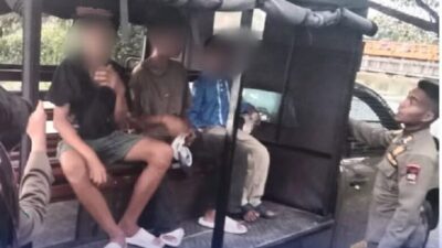Tiga Anak Diamankan dari Kawasan Siteba karena Kedapatan Ngelem