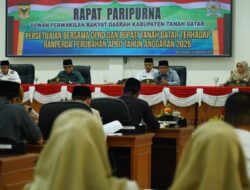 DPRD Tanah Datar Setujui Perda APBD Perubahan 2025