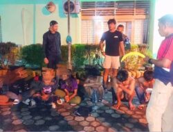 SatpoL PP Amankan Tujuh Anak di Bawah Umur, Ditemukan Lem dan Sajam