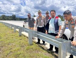 Pengguna Tol Padang_Sicincin Dilempari Batu OTK, Perangkat Pengamanan Jalur Hilang