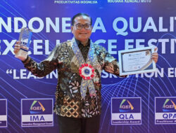 Berperan Penting Bangun Budaya Inovasi, Dirkeu PT Semen Padang Raih Quality Leadership Award