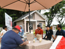 Terkesan dengan Open House Rumah Contoh SEPABLOCK, Bank Mandiri Indarung Siap Kolaborasi dengan PT Semen Padang