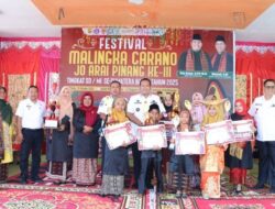 SDN 05 Tungka Utara Juara 1 Festival Malingka Carano Jo Arai Pinang