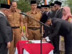 Gebrakan Akhir Bulan, Walikota Bukittinggi Lantik 19 Pejabat Baru