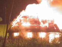 Kebakaran di Lasi Tuo Canduang Hanguskan Rumah Milik ASN