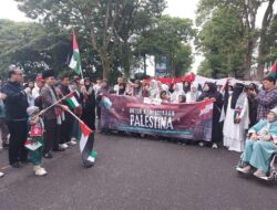 Ribuan Warga Bukittinggi Tumpah Ruah Dukung Kemerdekaan Palestina