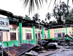 SDN 30 V Koto Kampung Dalam Terbakar, Diperkirakan Kerugian Rp2 Miliar 